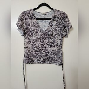 Vintage Y2K M.K.M. Designs Wrap Blouse